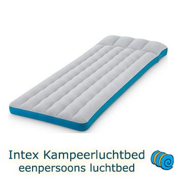 Somber Varken vervorming Intex Eenpersoons Campingmat kopen | Campingslaapcomfort.nl