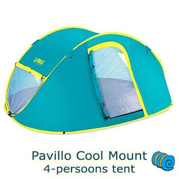 transactie fictie waterstof Pavillo Cool Mount 4 | Campingslaapcomfort.nl